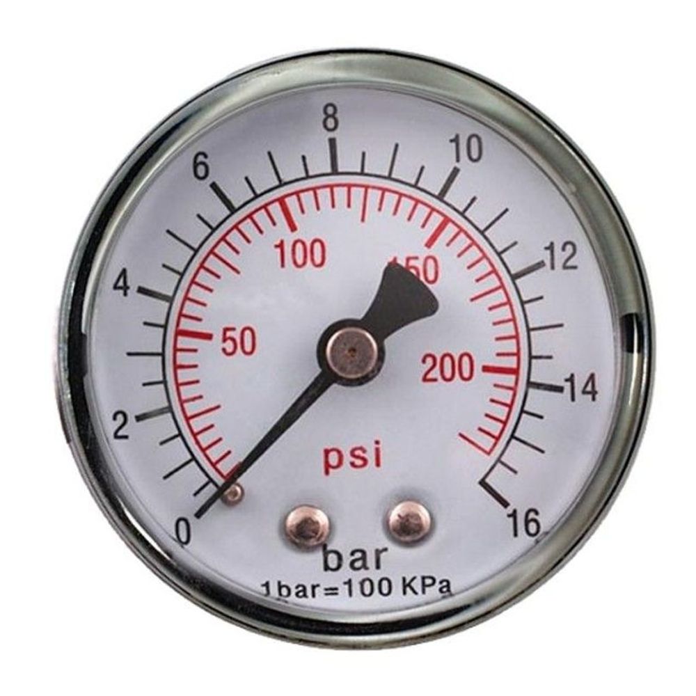 Pressure Gauge 1/4"rear 50mm D5014r16